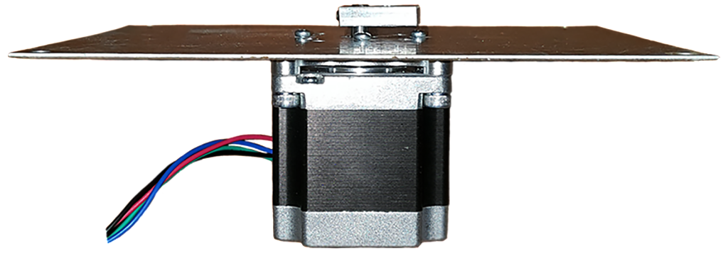 Replacement unipolar stepper motor with 88.3 N·cm holding torque