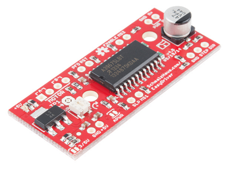 A3967 Easy Driver microstepping stepper motor driver board